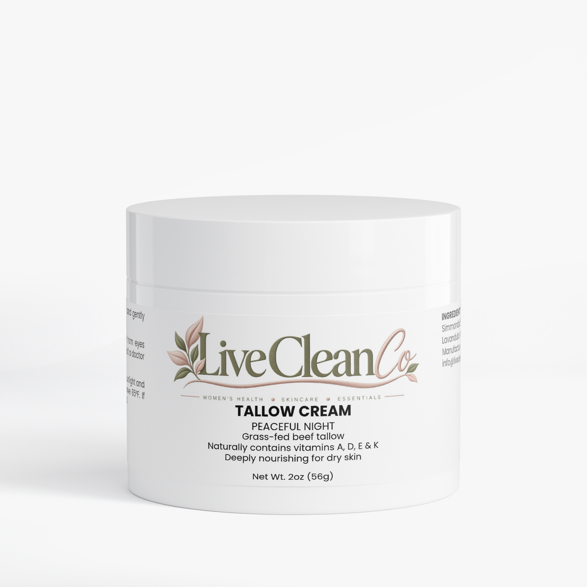 Tallow Cream Peaceful Night