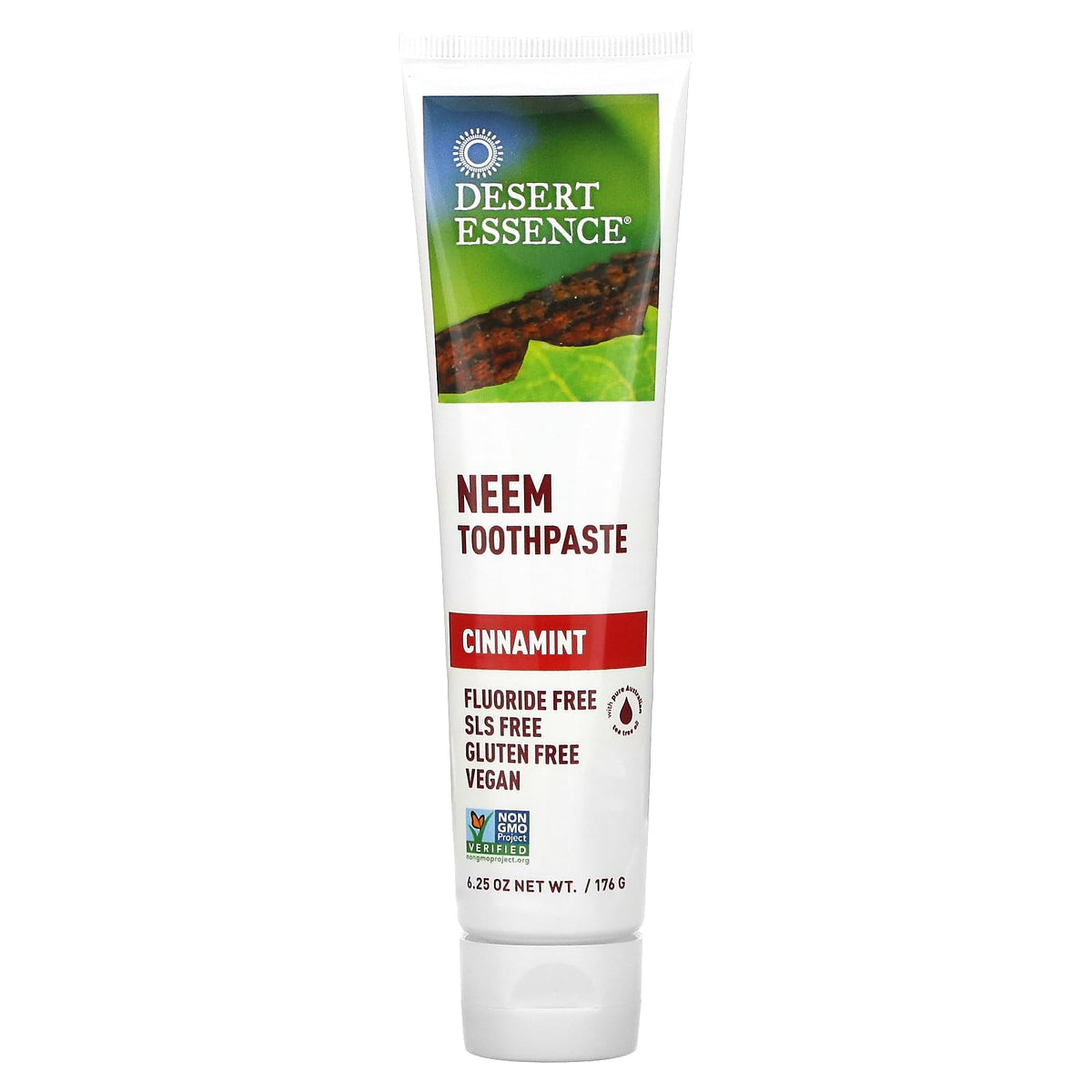 Natural Neem Toothpaste — Cinnamint, Sea Salt
