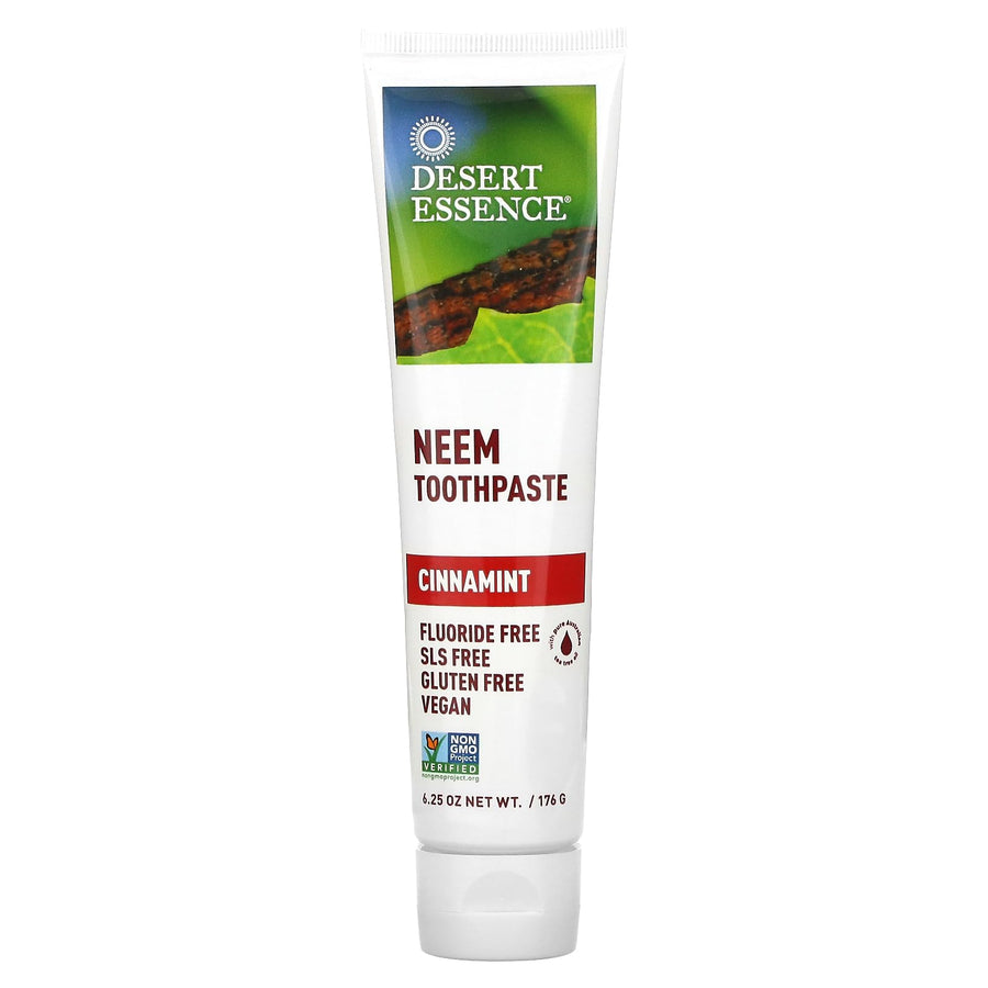 Natural Neem Toothpaste — Cinnamint, Sea Salt