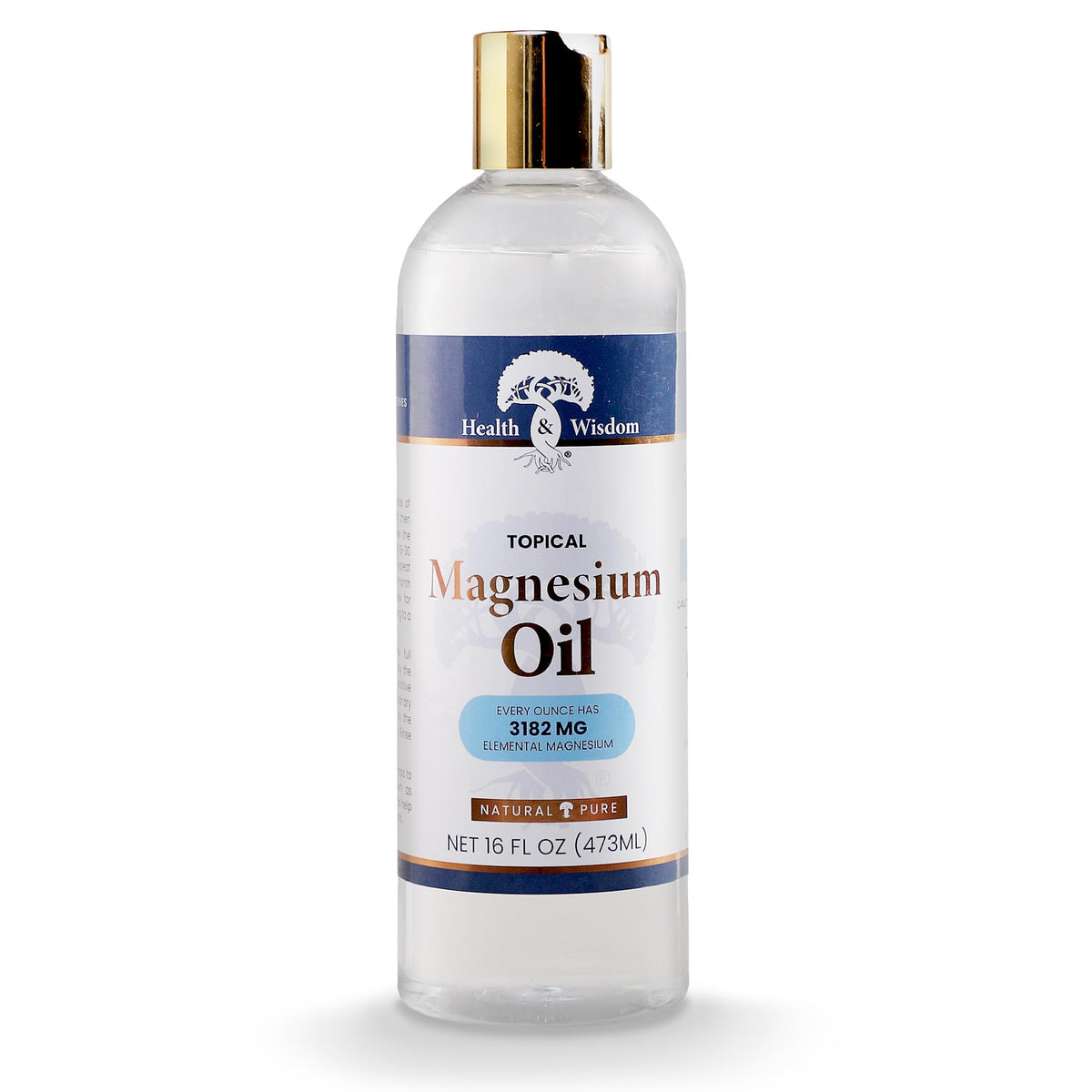 Pure Magnesium Oil — Transdermal Soak & Spray 16oz
