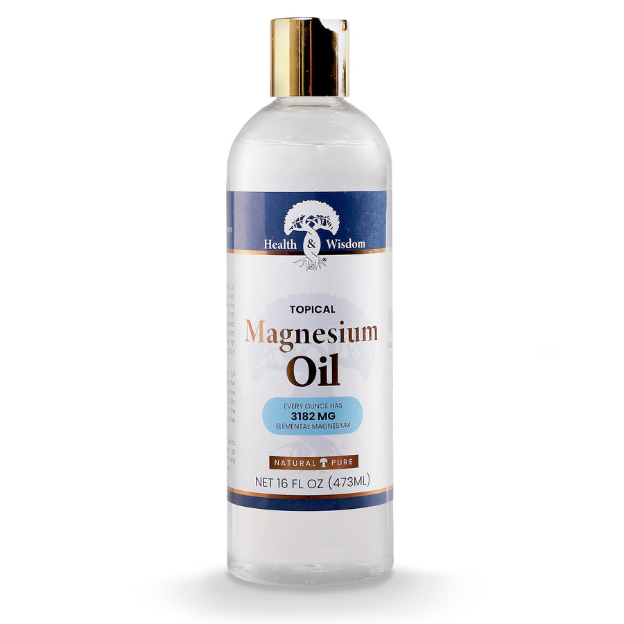 Pure Magnesium Oil — Transdermal Soak & Spray 16oz