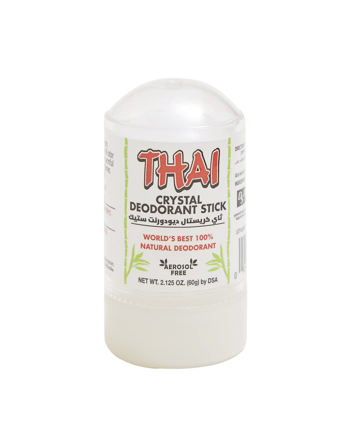 Thai Crystal Deodorant Stick — Travel Size