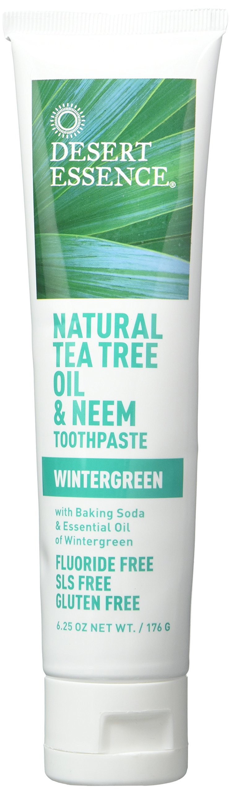 Tea Tree Oil Toothpaste — Wintergreen, 2 Pack