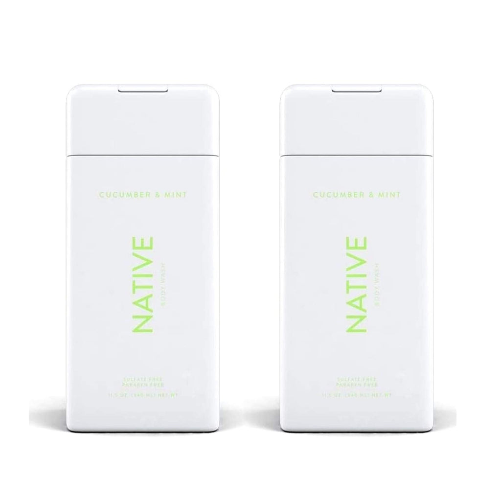 Native Cucumber & Mint Body Wash — 2 Pack