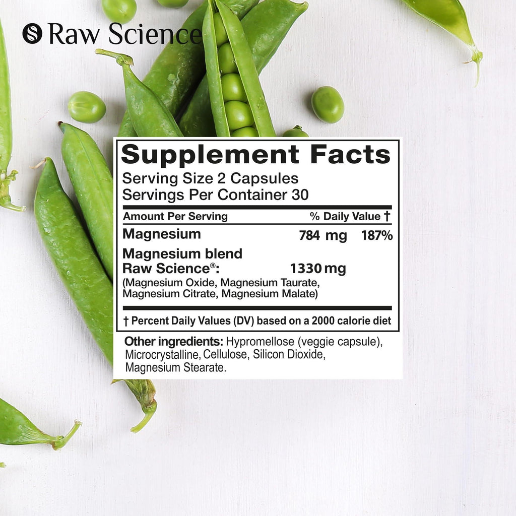 Multi Magnesium Citrate Capsules — 60ct