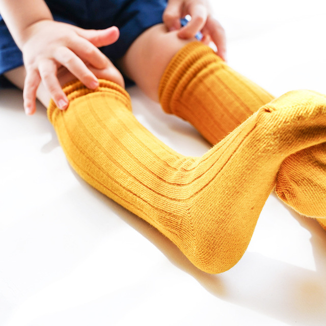 Children's Long Cotton Socks
