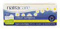 NATRACARE Organic All Cotton - Regular - Non-Applicator Tampons 20 Count