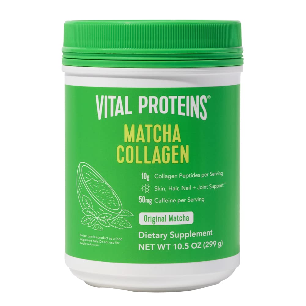 Matcha Collagen Peptides Powder — 10.5oz