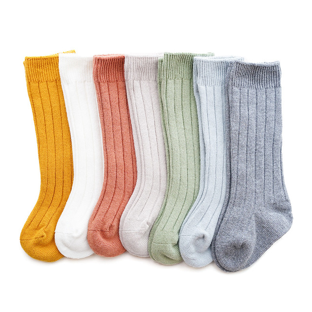 Children's Long Cotton Socks