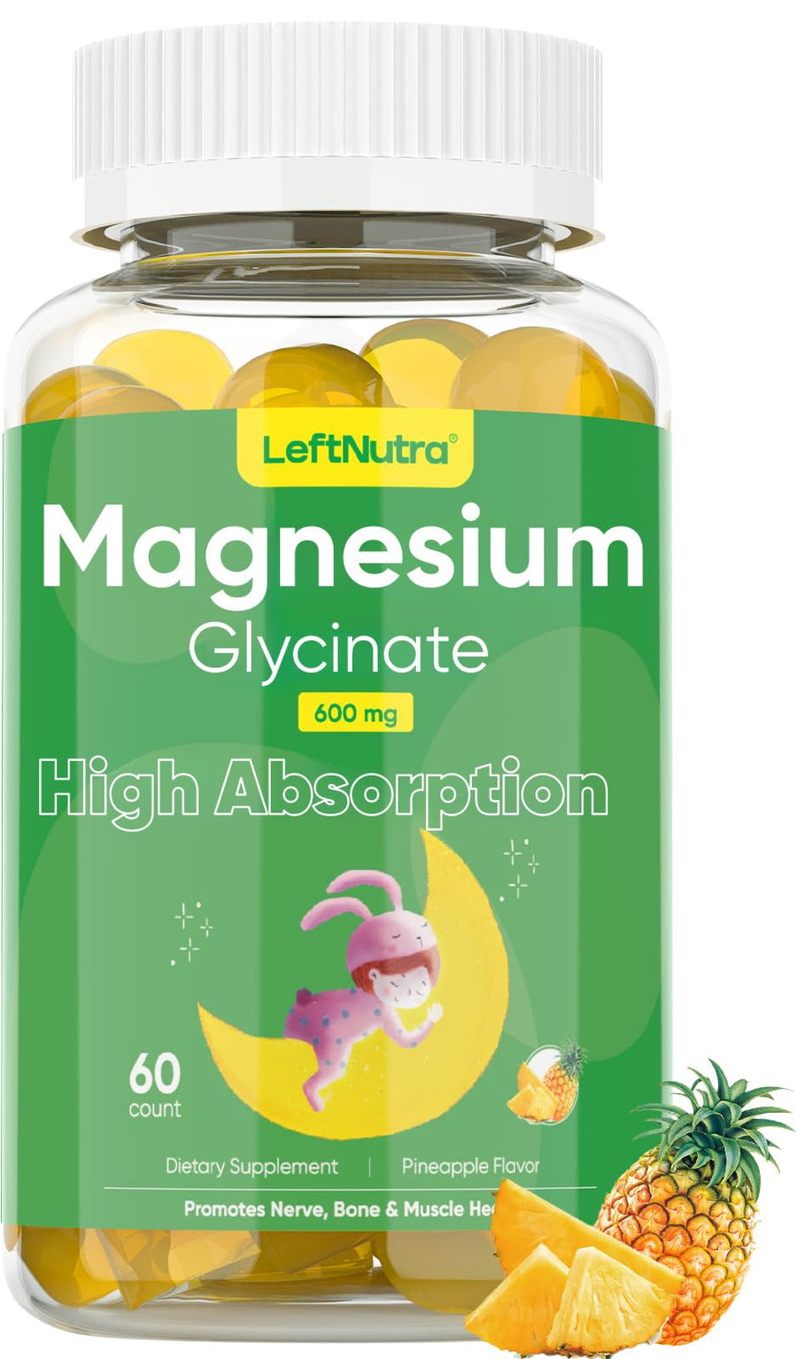 Magnesium Glycinate Gummies — Sleep & Calm 60ct